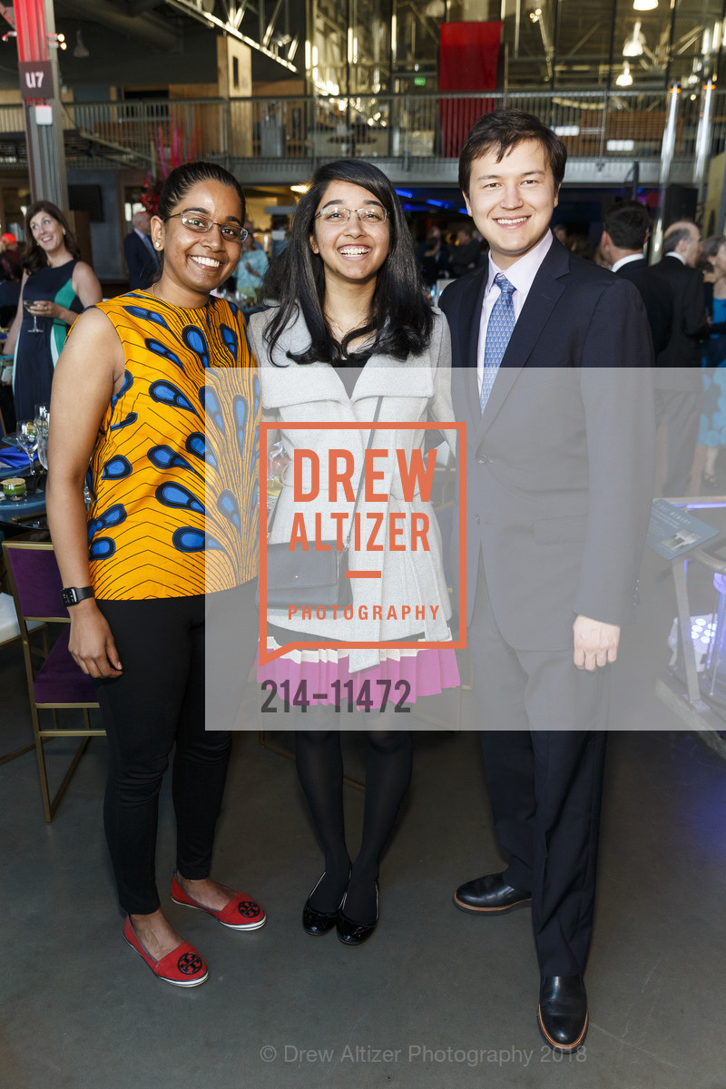 Jhandi Shriram, Ketaki Shriram, Noel McCann, Exploratorium's Party at the Piers: Full Spectrum 2018, Exploratorium. Pier 15, May 9th, 2018, Photo #214-11472 Jhandi Shriram, Ketaki Shriram, Noel McCann, Photo #214-11472