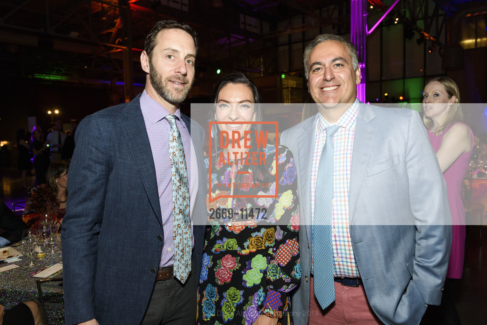 Aaron Vermut, Laurie Olshansky, Jake Mizrahi, Exploratorium's Party at the Piers: Full Spectrum 2018, Exploratorium. Pier 15, May 9th, 2018, Photo #2669-11472 Aaron Vermut, Laurie Olshansky, Jake Mizrahi, Photo #2669-11472
