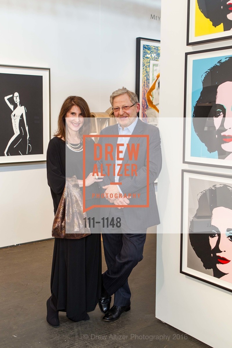 Leslie Meyerovich, Alex Meyerovich, SFC&G Art Market Preview, Fort Mason Center Festival Pavilion. 2 Marina Blvd. San Francisco, CA, April 27th, 2016, Photo #111-1148 Leslie Meyerovich, Alex Meyerovich, Photo #111-1148