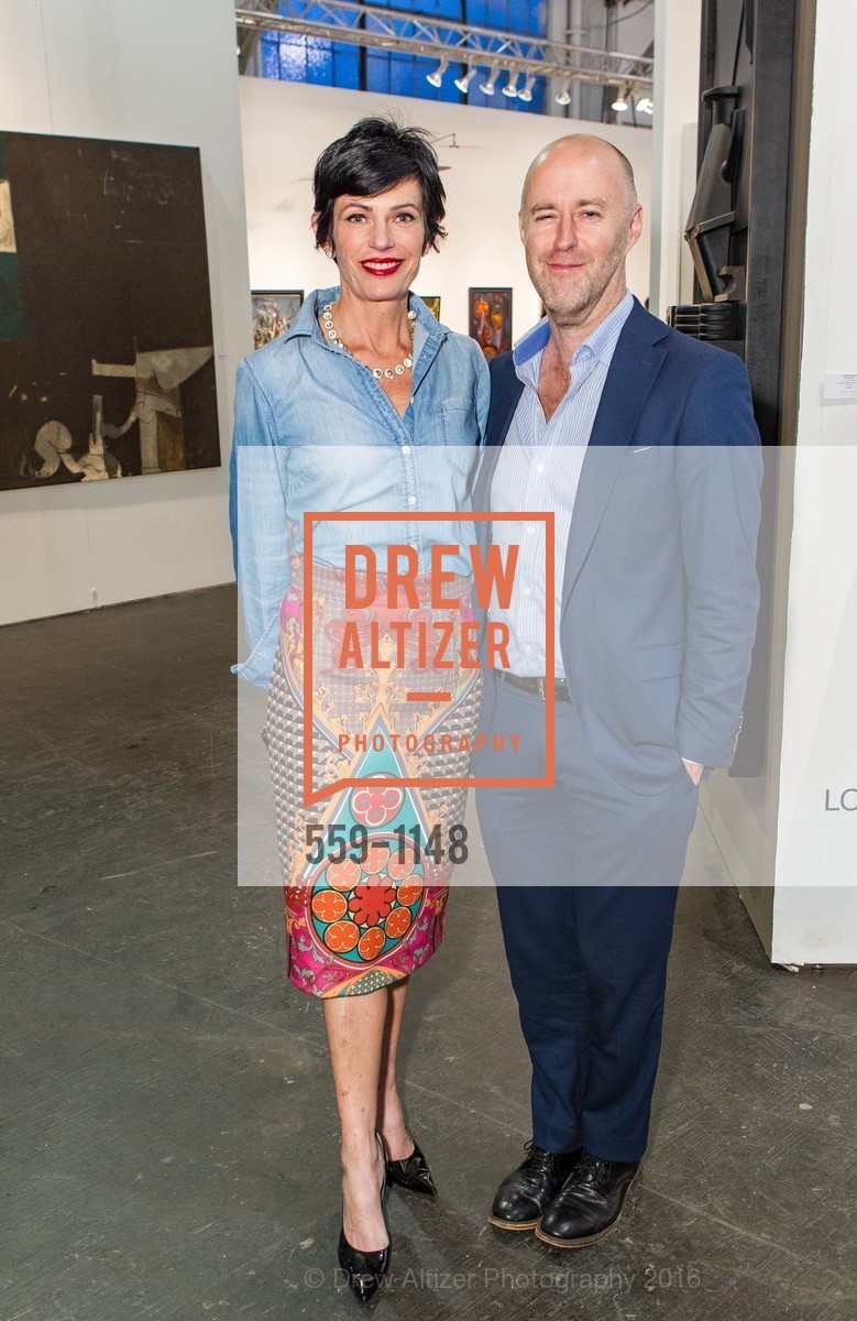Nikki Storm, Jeff Quinn, SFC&G Art Market Preview, Fort Mason Center Festival Pavilion. 2 Marina Blvd. San Francisco, CA, April 27th, 2016, Photo #559-1148 Nikki Storm, Jeff Quinn, Photo #559-1148
