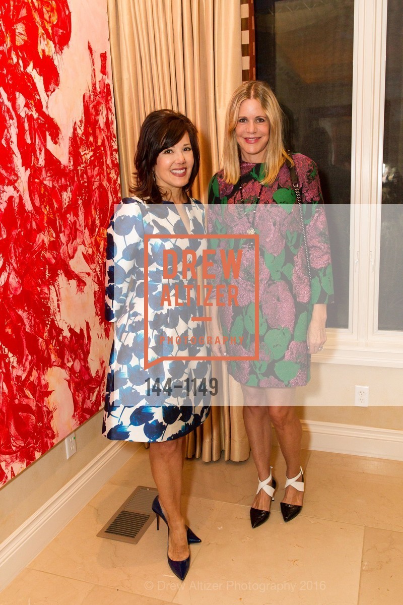 Michele Kirsch, Mary Beth Shimmon, Celebratory Dinner for Laura Owens, Private Residence, April 27th, 2016, Photo #144-1149 Michele Kirsch, Mary Beth Shimmon, Photo #144-1149
