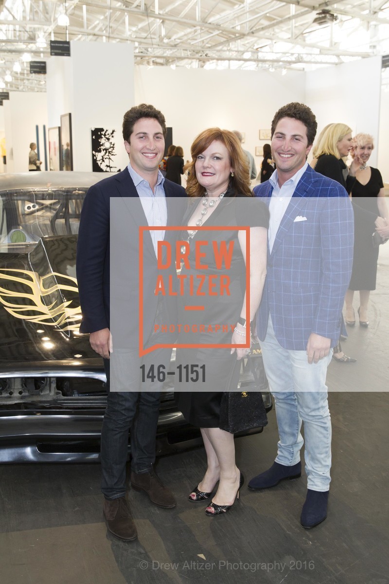 Matthew Goldman, Jennifer Raiser, Jason Goldman, Art Market San Francisco Benefit Preview Reception, Fort Mason, April 27th, 2016, Photo #146-1151 Matthew Goldman, Jennifer Raiser, Jason Goldman, Photo #146-1151