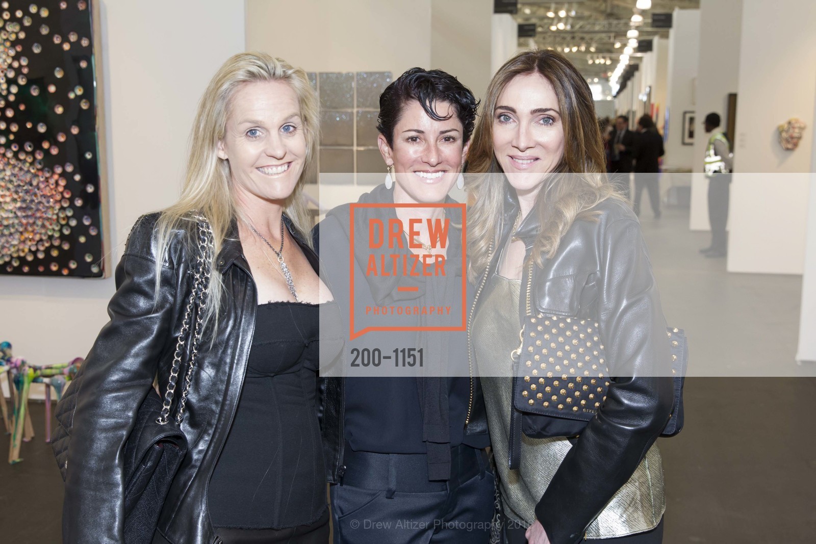 Rachel Wells, Laura Russell, Robyn Shore, Art Market San Francisco Benefit Preview Reception, Fort Mason, April 27th, 2016, Photo #200-1151 Rachel Wells, Laura Russell, Robyn Shore, Photo #200-1151