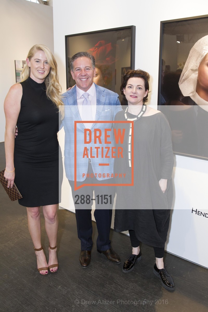 Sarah Thandi, Gregg Lynn, Alisa Carroll, Art Market San Francisco Benefit Preview Reception, Fort Mason, April 27th, 2016, Photo #288-1151 Sarah Thandi, Gregg Lynn, Alisa Carroll, Photo #288-1151
