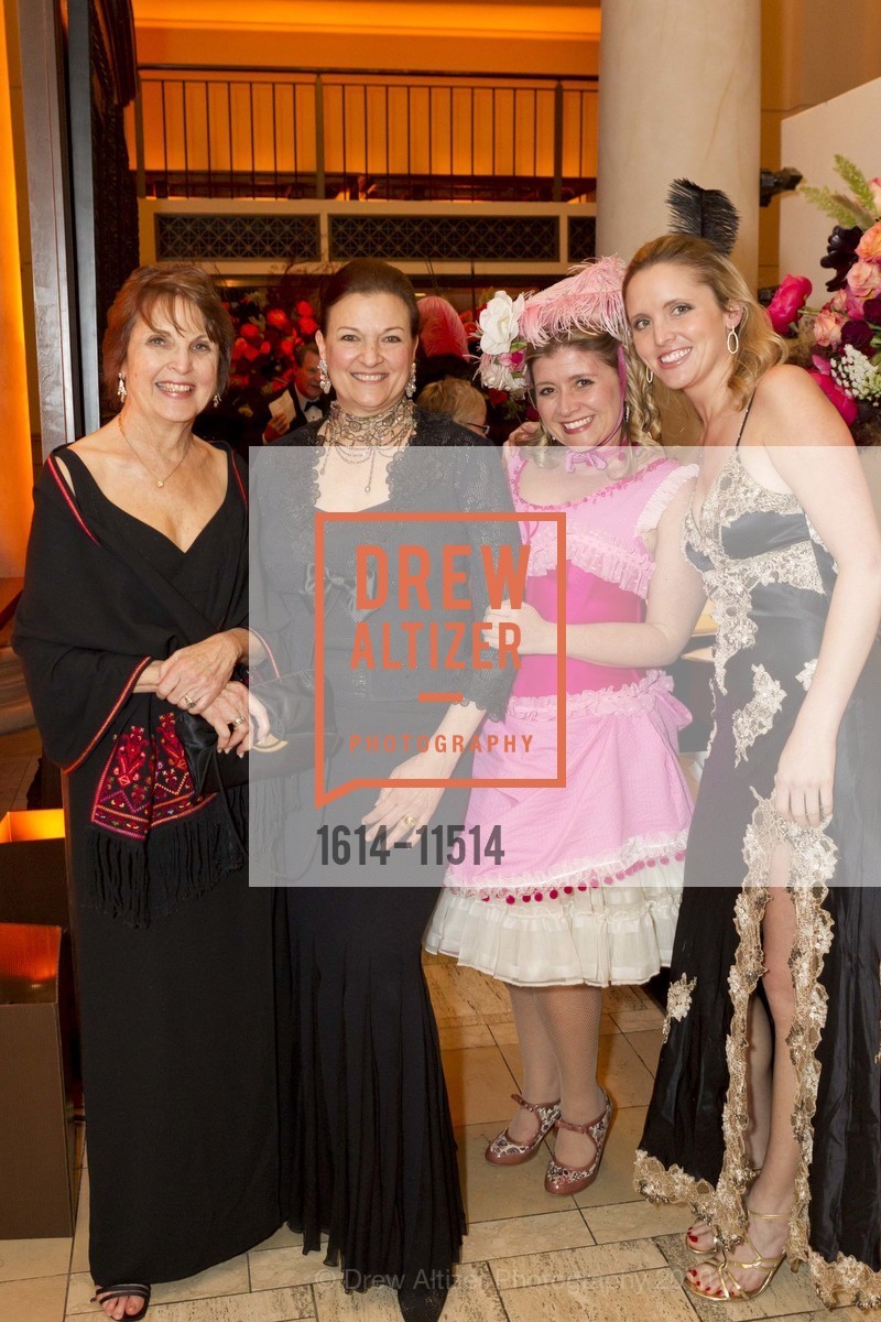 Meg Franklin, Susan Malott, Caroline Altman, Montine Felso, SF OPERA'S SPRING GALA Welcoming Maestro Nicola Luisotti, US, May 28th, 2010, Photo #1614-11514 Meg Franklin, Susan Malott, Caroline Altman, Montine Felso, Photo #1614-11514