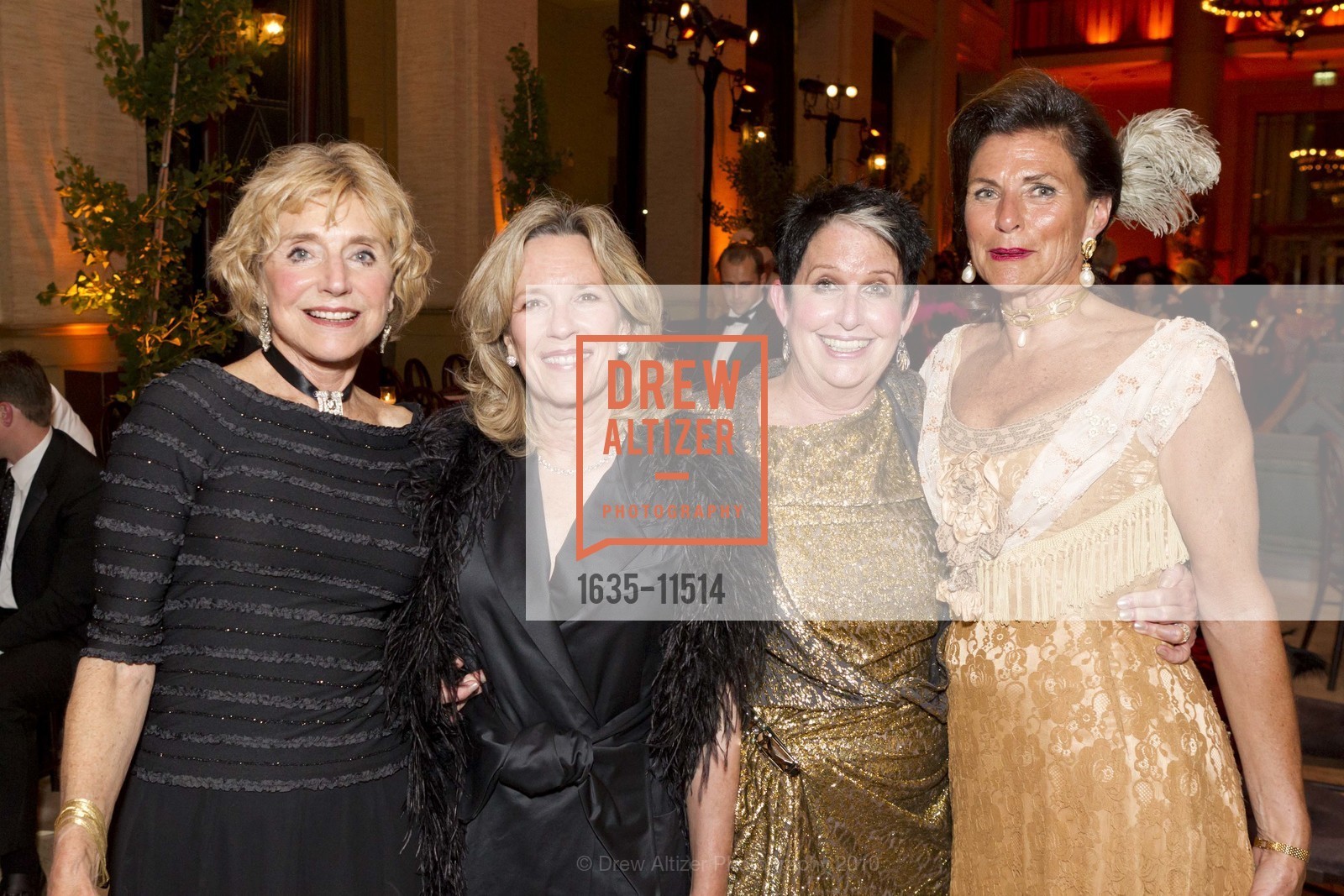Judy Gaulke, Susan Mooradian, Karen Kubin, Linda Zider, SF OPERA'S SPRING GALA Welcoming Maestro Nicola Luisotti, US, May 28th, 2010, Photo #1635-11514 Judy Gaulke, Susan Mooradian, Karen Kubin, Linda Zider, Photo #1635-11514