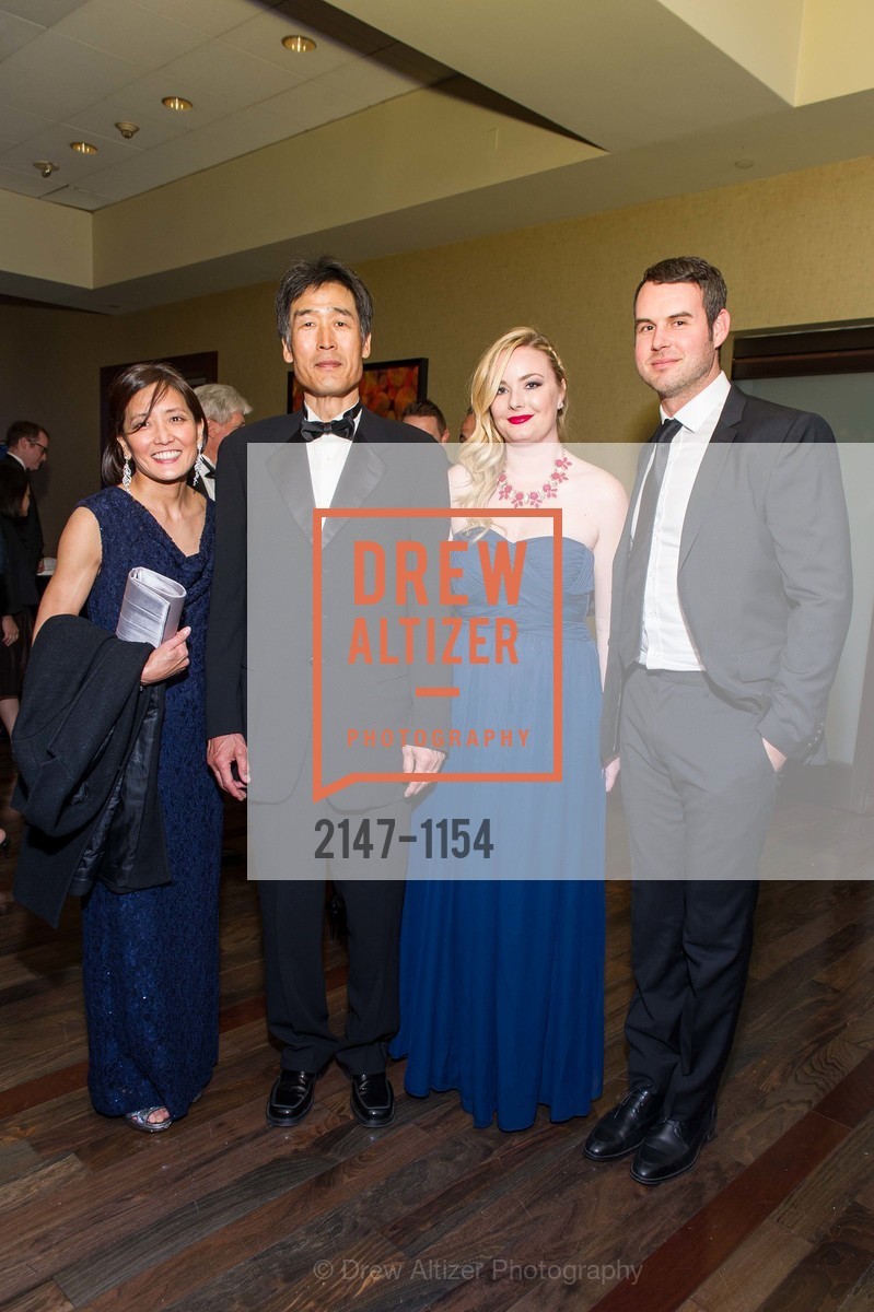 Julie Won, Woksang Roh, Kim Donellan, Martin Reed, Easter Seals Bay Area Spring Gala 2016, San Francisco Marriott Marquis. 780 Mission St, Photo #2147-1154 Julie Won, Woksang Roh, Kim Donellan, Martin Reed, Photo #2147-1154