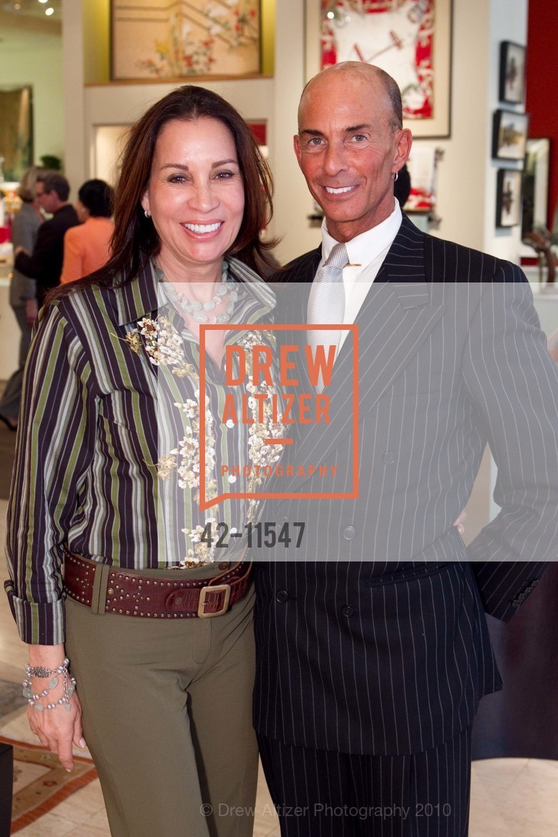 Deborah Allyce-Miller, Richard Habib, GUMPS' Cocktail Reception For A New ROBERT KUO COLLECTION, US, March 18th, 2010, Photo #42-11547 Deborah Allyce-Miller, Richard Habib, Photo #42-11547