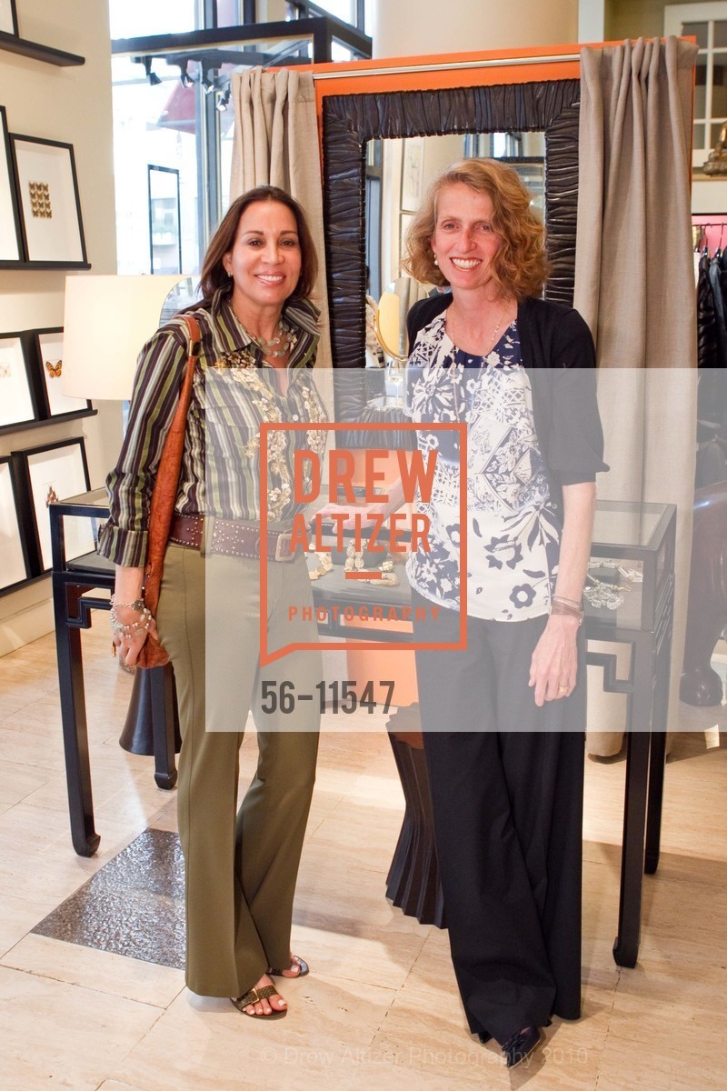 Deborah Allyce-Miller, Marta Benson, GUMPS' Cocktail Reception For A New ROBERT KUO COLLECTION, US, March 18th, 2010, Photo #56-11547 Deborah Allyce-Miller, Marta Benson, Photo #56-11547