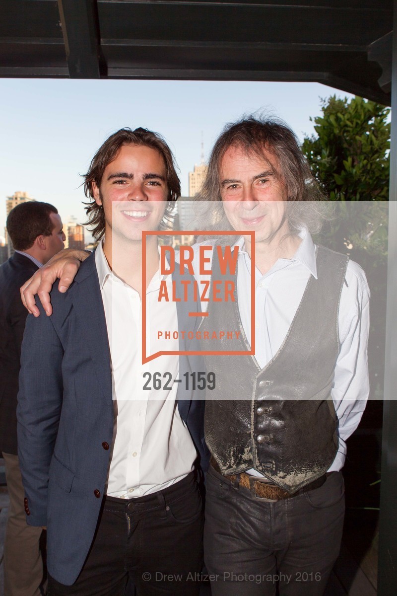 Joseph Braka, Ivor Braka, Berggruen Gallery Cocktail Party in Celebration of the Reopening of SFMOMA, Berggruen Gallery. 40 Florence street, April 29th, 2016, Photo #262-1159 Joseph Braka, Ivor Braka, Photo #262-1159