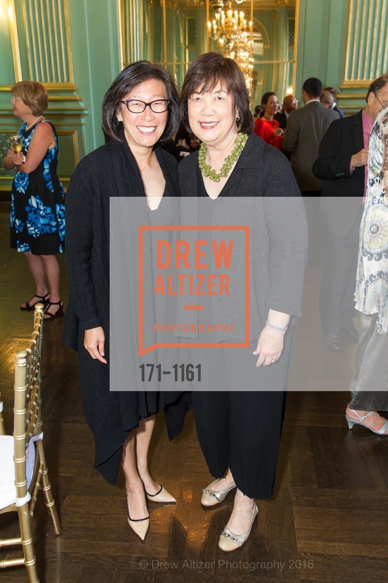 Jumi Park, Lucinda Lee Katz, New Century Chamber Orchestra Annual Gala, San Francisco War Memorial. 301 Van Ness Ave, May 1st, 2016, Photo #171-1161 Jumi Park, Lucinda Lee Katz, Photo #171-1161