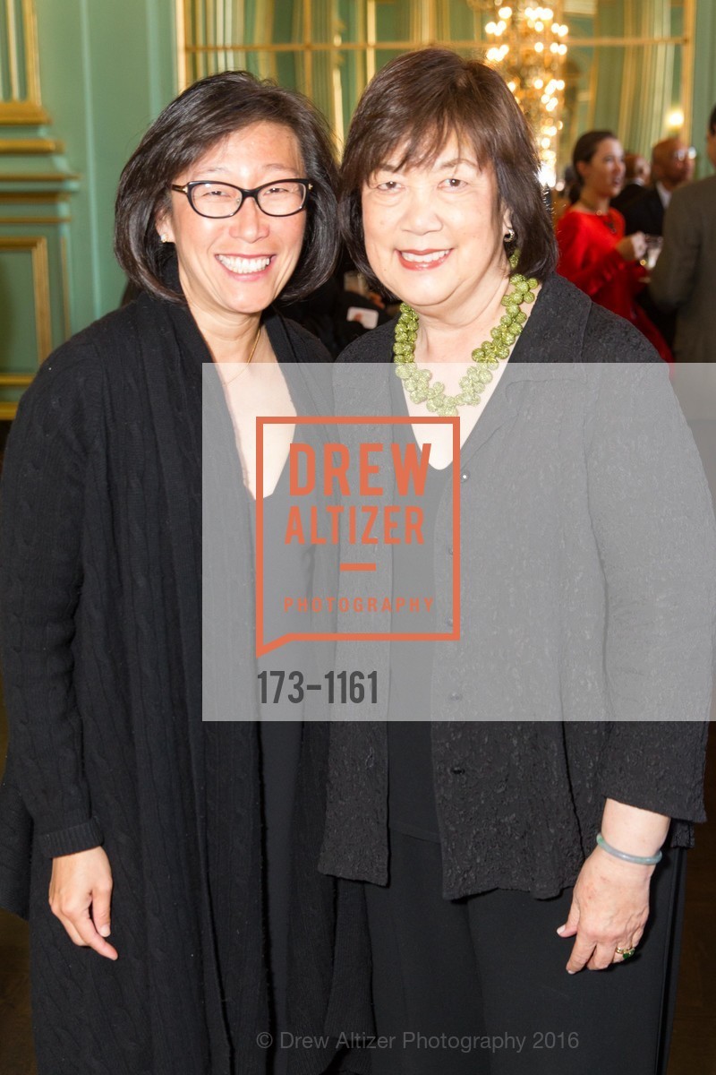 Jumi Park, Lucinda Lee Katz, New Century Chamber Orchestra Annual Gala, San Francisco War Memorial. 301 Van Ness Ave, May 1st, 2016, Photo #173-1161 Jumi Park, Lucinda Lee Katz, Photo #173-1161
