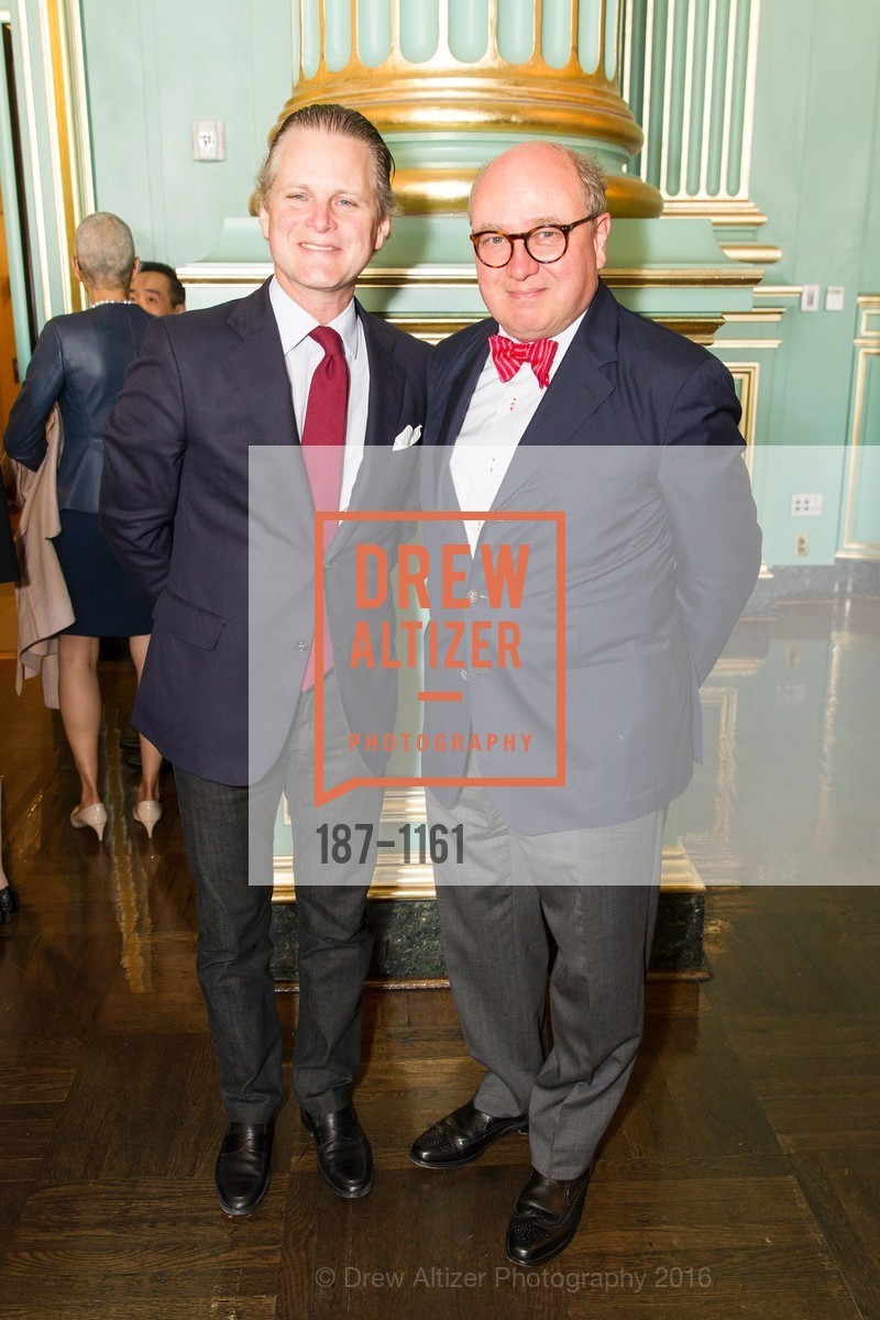 Owsley Brown, Edgar Brenninkmeyer, New Century Chamber Orchestra Annual Gala, San Francisco War Memorial. 301 Van Ness Ave, May 1st, 2016, Photo #187-1161 Owsley Brown, Edgar Brenninkmeyer, Photo #187-1161