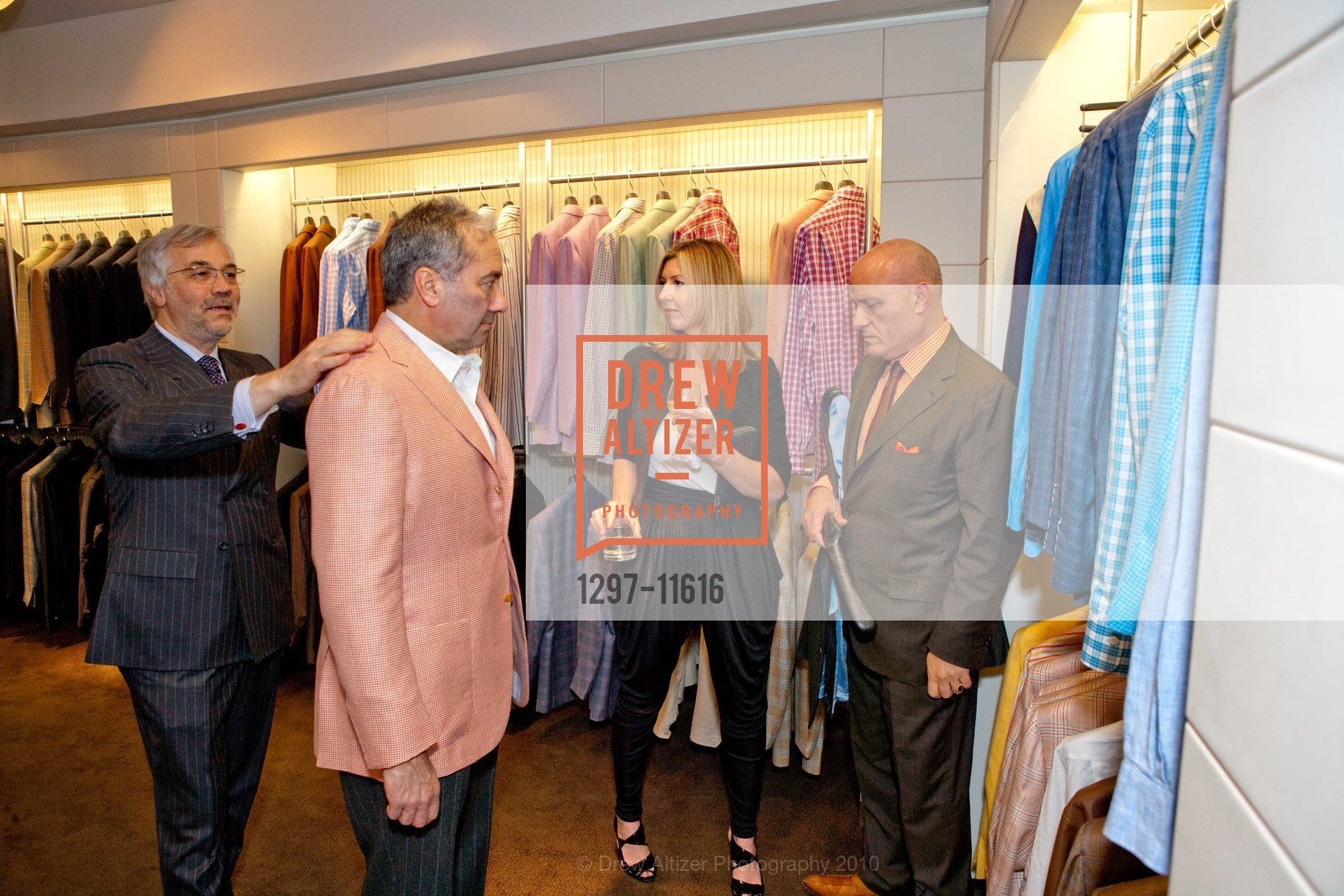 Paul Schimmel, Massimo Bizzocchi, Suzanne Jack, John Capizzi, Kiton Opening featuring Bay Area Men Who Lead, US, February 19th, 2010, Photo #1297-11616 Paul Schimmel, Massimo Bizzocchi, Suzanne Jack, John Capizzi, Photo #1297-11616