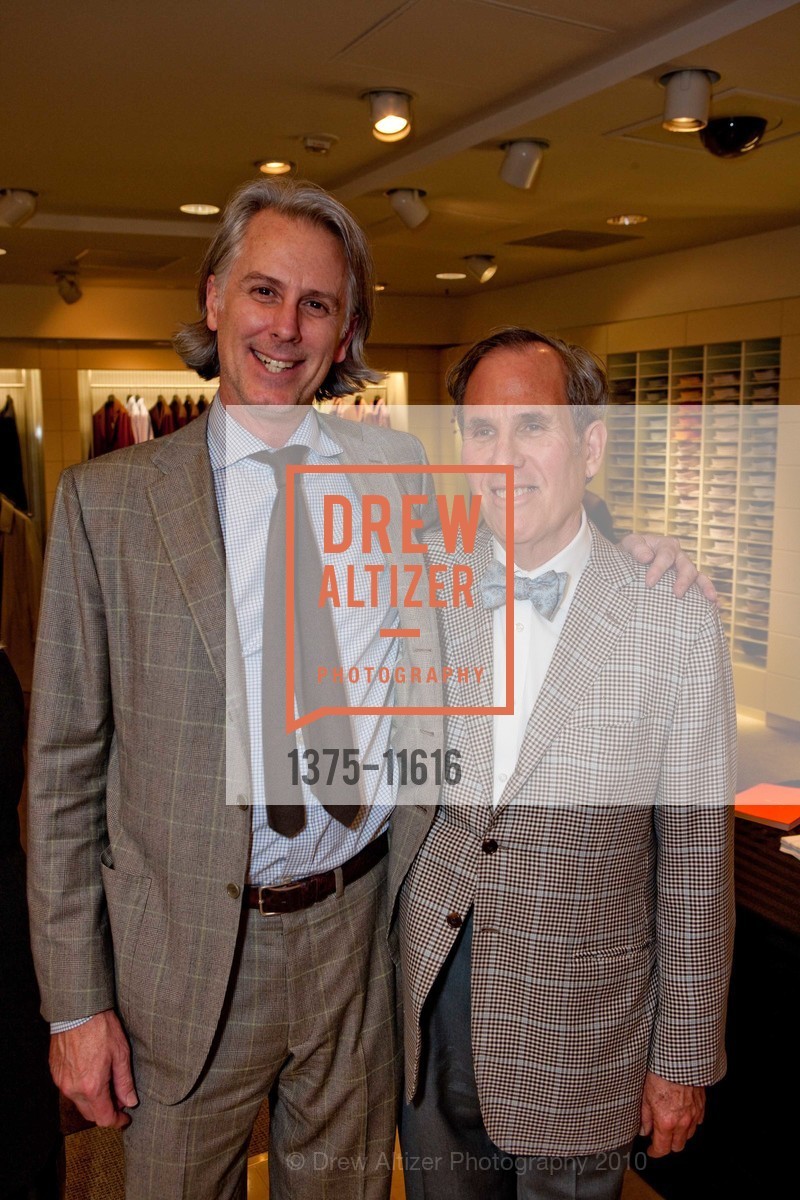 Fritz Boneberg, Kiton), Ken Kaiserman, Kiton Opening featuring Bay Area Men Who Lead, US, February 19th, 2010, Photo #1375-11616 Fritz Boneberg, Kiton), Ken Kaiserman, Photo #1375-11616