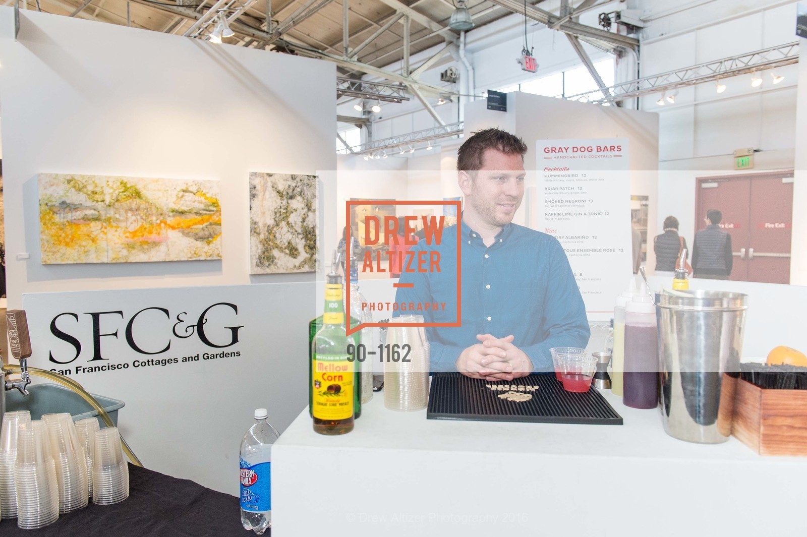 SFC&G Art Market Booth, Fort Mason Center Festival Pavilion, April 29th, 2016, Photo #90-1162 Photo #90-1162
