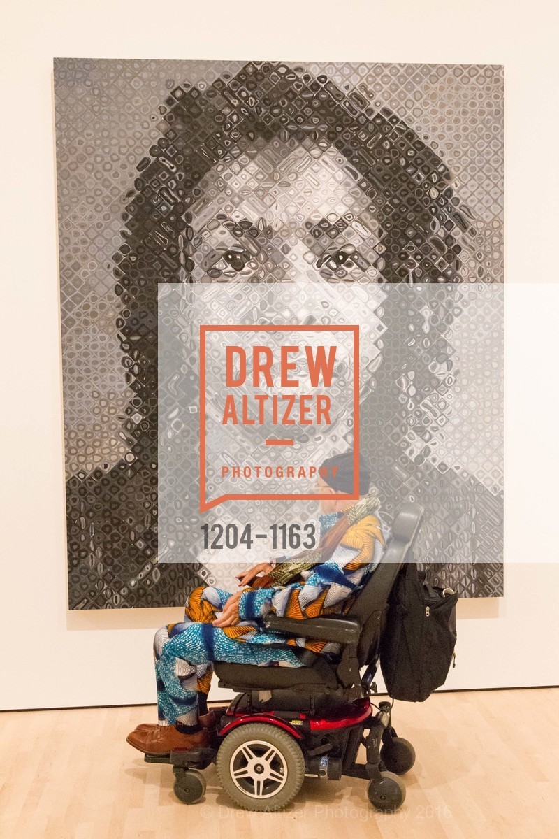 Chuck Close, Photo #1204-1163