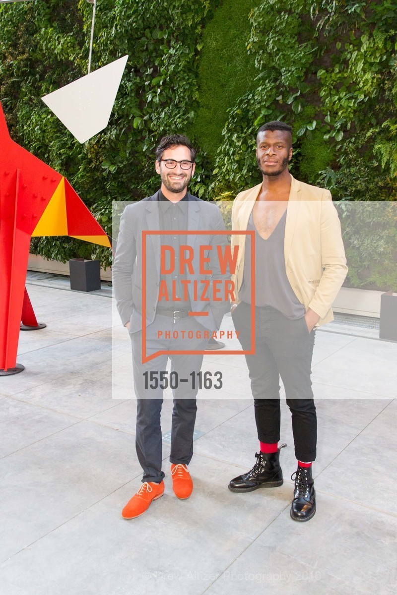 Joseph Becker, Jeremiah Nadya, SFMOMA Art Bash, SFMOMA. 151 3rd St, April 29th, 2016, Photo #1550-1163 Joseph Becker, Jeremiah Nadya, Photo #1550-1163