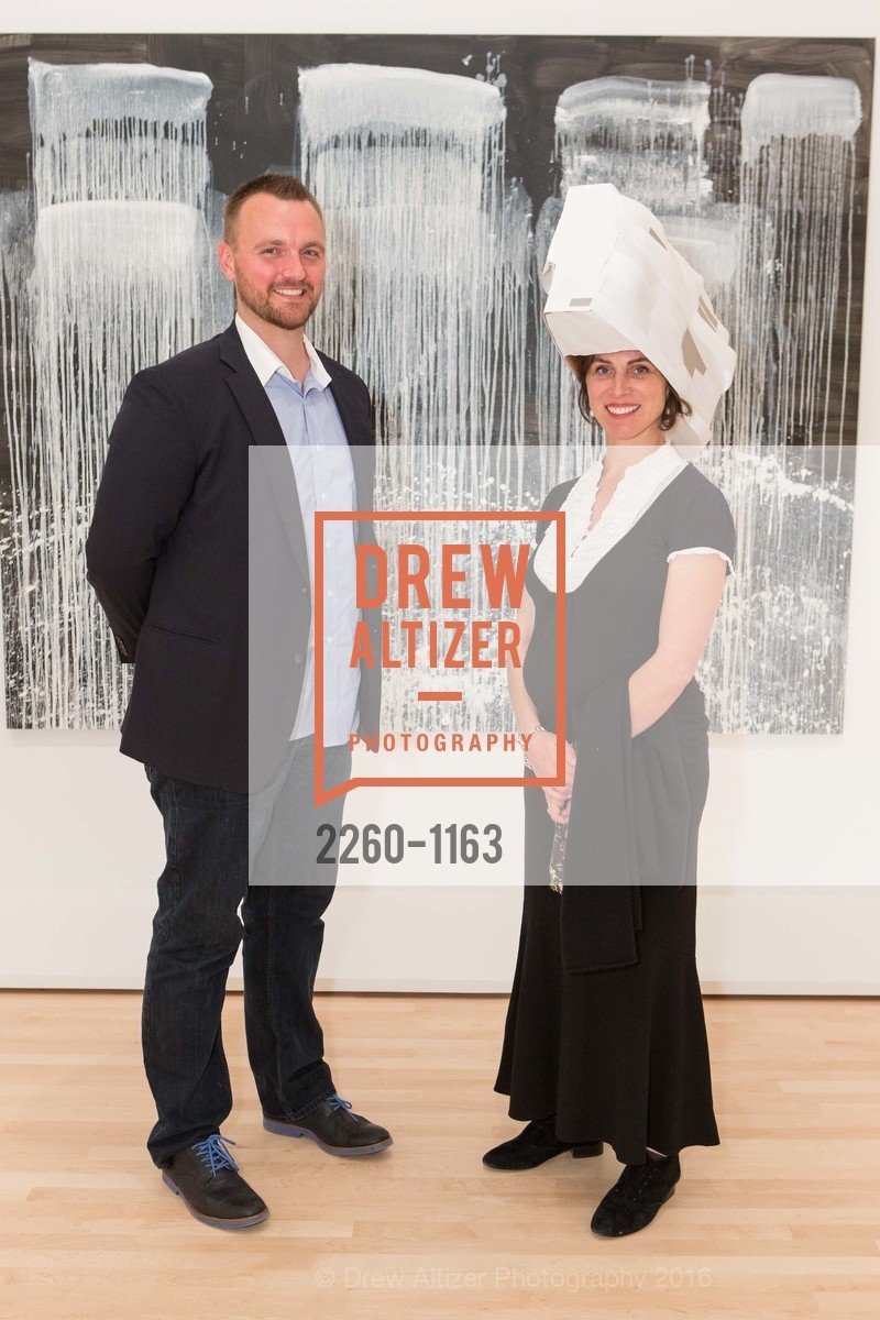 Ian Padgham, Claire Pasquier, SFMOMA Art Bash, SFMOMA. 151 3rd St, April 29th, 2016, Photo #2260-1163 Ian Padgham, Claire Pasquier, Photo #2260-1163