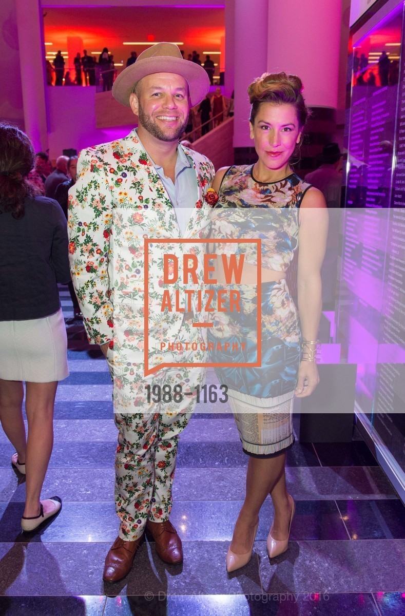 Ben Strauss-Malcolm, Cambria Marshall, SFMOMA Art Bash, SFMOMA. 151 3rd St, April 29th, 2016, Photo #1988-1163 Ben Strauss-Malcolm, Cambria Marshall, Photo #1988-1163