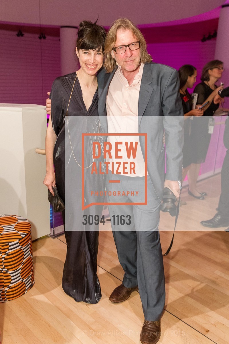 Lara Kaufman, Michael Grimm, SFMOMA Art Bash, SFMOMA. 151 3rd St, April 29th, 2016, Photo #3094-1163 Lara Kaufman, Michael Grimm, Photo #3094-1163