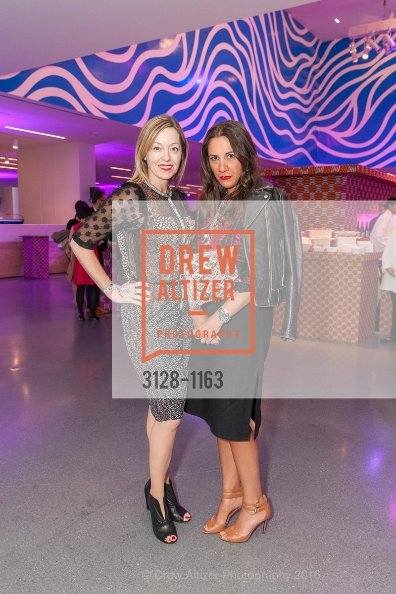 Samantha Bergeron, Maya Seely, SFMOMA Art Bash, SFMOMA. 151 3rd St, April 29th, 2016, Photo #3128-1163 Samantha Bergeron, Maya Seely, Photo #3128-1163