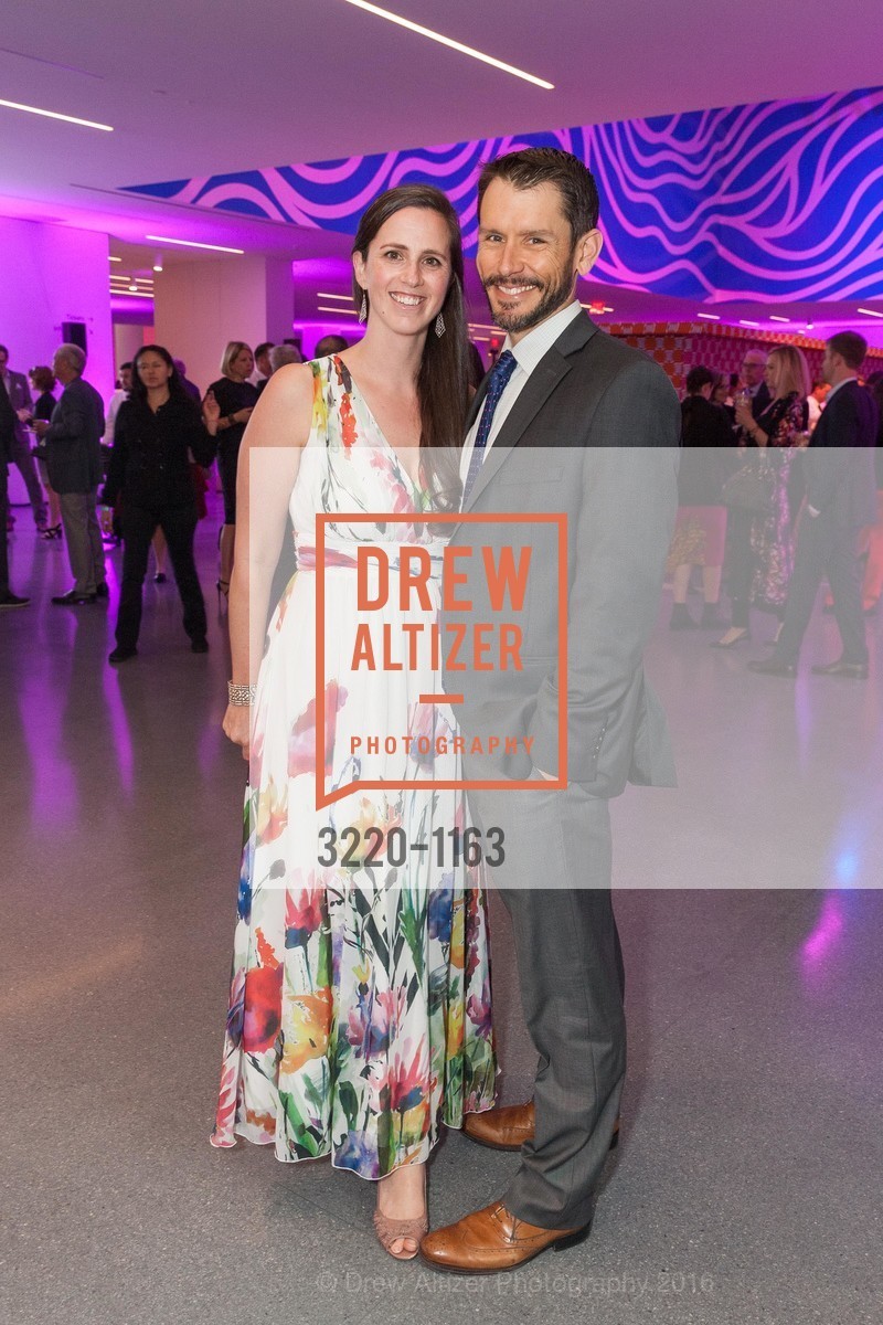 Emily Lewis, Mark Lewis, SFMOMA Art Bash, SFMOMA. 151 3rd St, April 29th, 2016, Photo #3220-1163 Emily Lewis, Mark Lewis, Photo #3220-1163