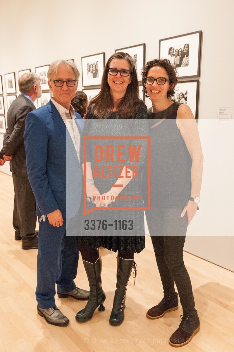 Rick Peterson, Nigel Corr, Ashton Mace, SFMOMA Art Bash, SFMOMA. 151 3rd St, April 29th, 2016, Photo #3376-1163 Rick Peterson, Nigel Corr, Ashton Mace, Photo #3376-1163