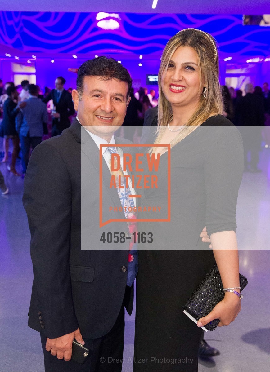 Saeed Shahmirzai, Fatima Shahmirzai, SFMOMA Art Bash, SFMOMA. 151 3rd St, Photo #4058-1163 Saeed Shahmirzai, Fatima Shahmirzai, Photo #4058-1163