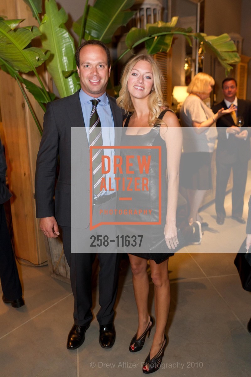Alex Fisher, Keely Sulprizio, Restoration Hardware Opening the Gallery at the SF Design Center, US, September 23rd, 2010, Photo #258-11637 Alex Fisher, Keely Sulprizio, Photo #258-11637