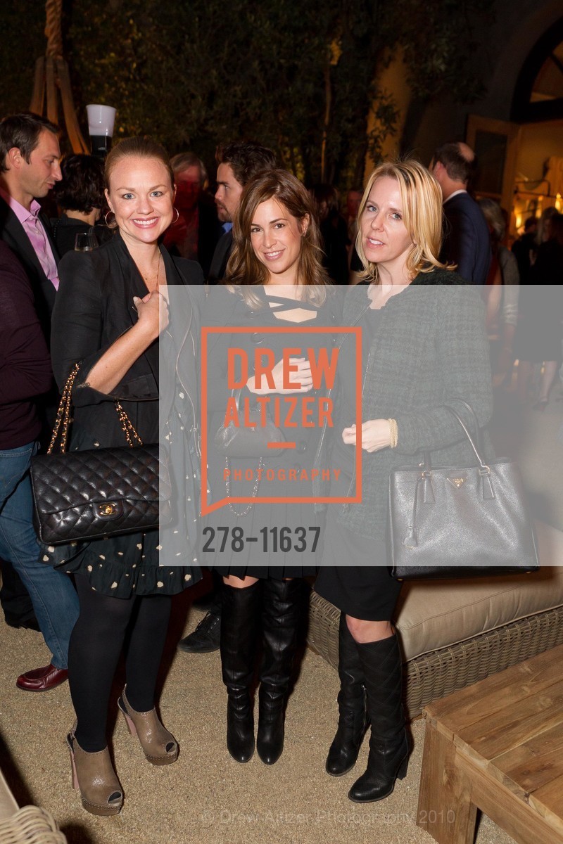 Dani Dudeck, Ali Pincus, Dena Cook, Restoration Hardware Opening the Gallery at the SF Design Center, US, September 23rd, 2010, Photo #278-11637 Dani Dudeck, Ali Pincus, Dena Cook, Photo #278-11637