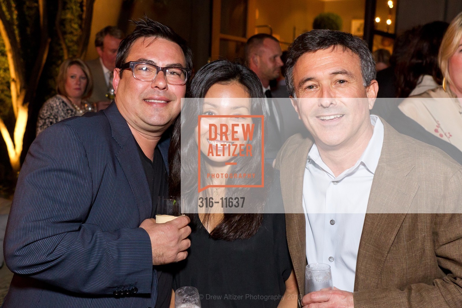 Gary Spain, Eri Chaya, Keith Belling, Restoration Hardware Opening the Gallery at the SF Design Center, US, September 23rd, 2010, Photo #316-11637 Gary Spain, Eri Chaya, Keith Belling, Photo #316-11637