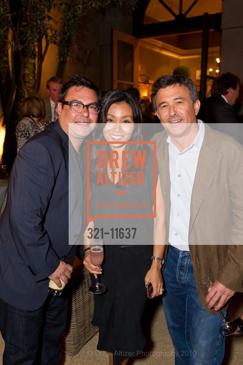 Gary Spain, Eri Chaya, Keith Belling, Restoration Hardware Opening the Gallery at the SF Design Center, US, September 23rd, 2010, Photo #321-11637 Gary Spain, Eri Chaya, Keith Belling, Photo #321-11637
