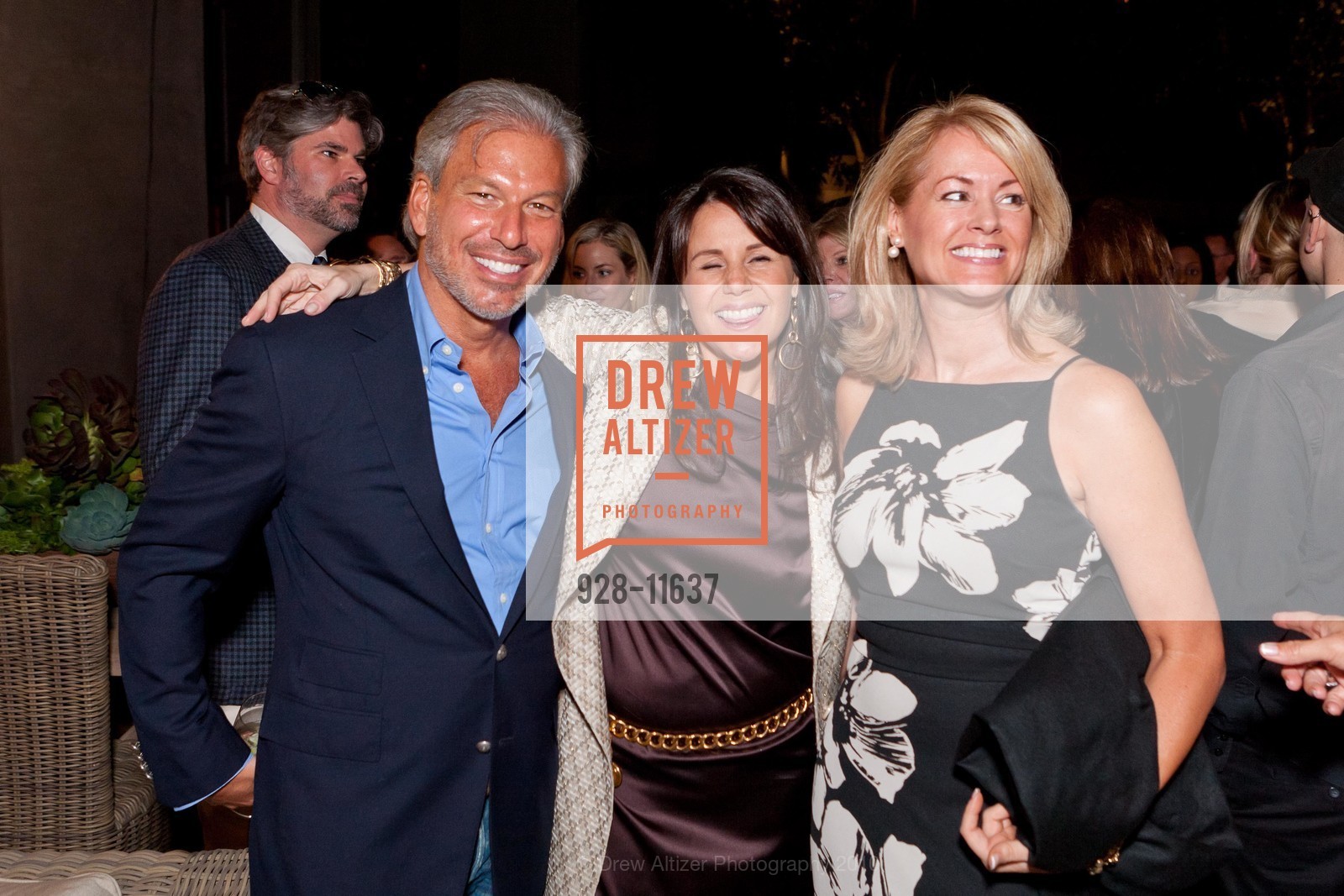Gary Friedman, Lesley Campoy, Sue Chrispell, Restoration Hardware Opening the Gallery at the SF Design Center, US, September 23rd, 2010, Photo #928-11637 Gary Friedman, Lesley Campoy, Sue Chrispell, Photo #928-11637