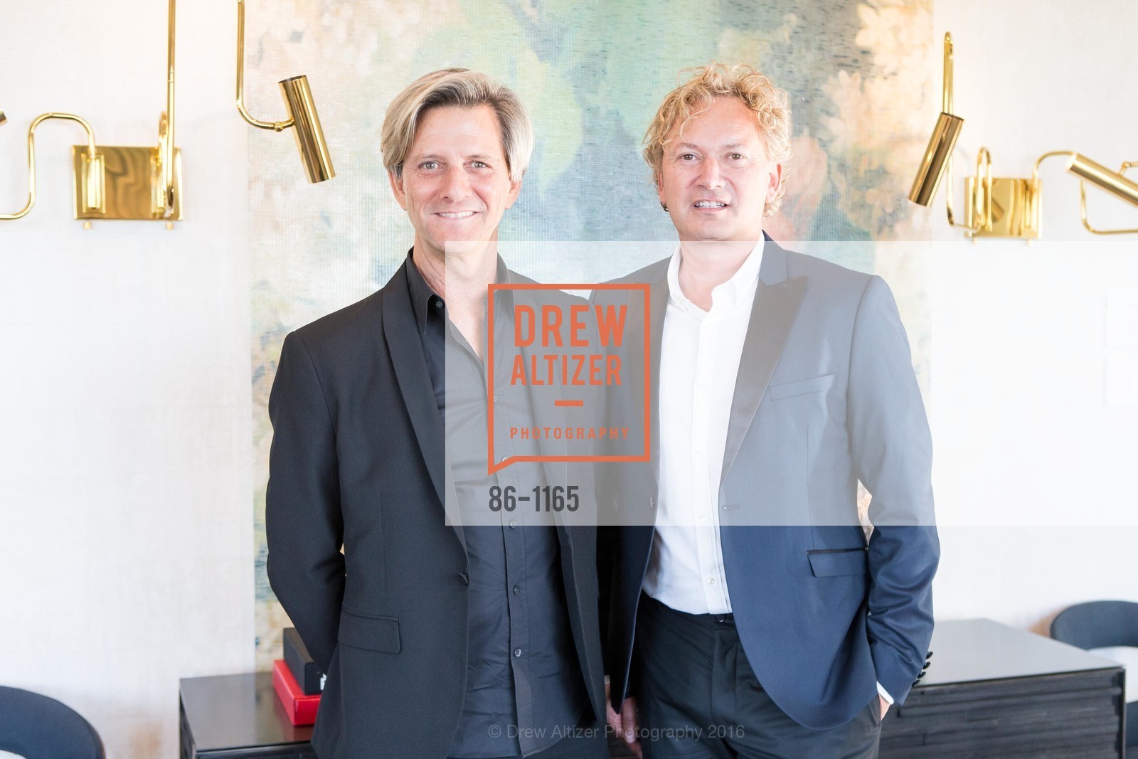 Chris Bergin, Martin Kobus, 2016 SF Decorator Showcase Sponsor Gala, chestnut. 298 CHestnut St, April 28th, 2016, Photo #86-1165 Chris Bergin, Martin Kobus, Photo #86-1165