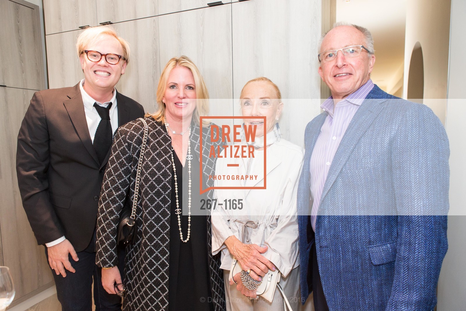 Grant Gibson, Monica Pauli, Malin Giddings, Neal Ward, 2016 SF Decorator Showcase Sponsor Gala, chestnut. 298 CHestnut St, April 28th, 2016, Photo #267-1165 Grant Gibson, Monica Pauli, Malin Giddings, Neal Ward, Photo #267-1165