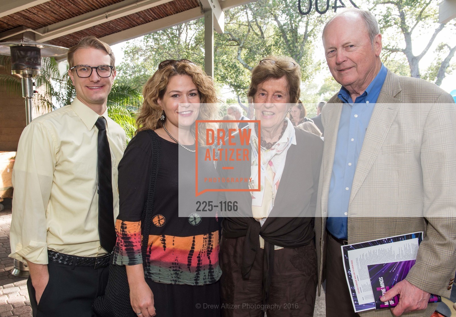 Eric Lehto, Shanti Corrigan, Haley Myer, Chris Meyer, ARCS Foundation Scholar Symposium, Quadrus Conference Center. 2400 Sand Hill Road, May 3rd, 2016, Photo #225-1166 Eric Lehto, Shanti Corrigan, Haley Myer, Chris Meyer, Photo #225-1166