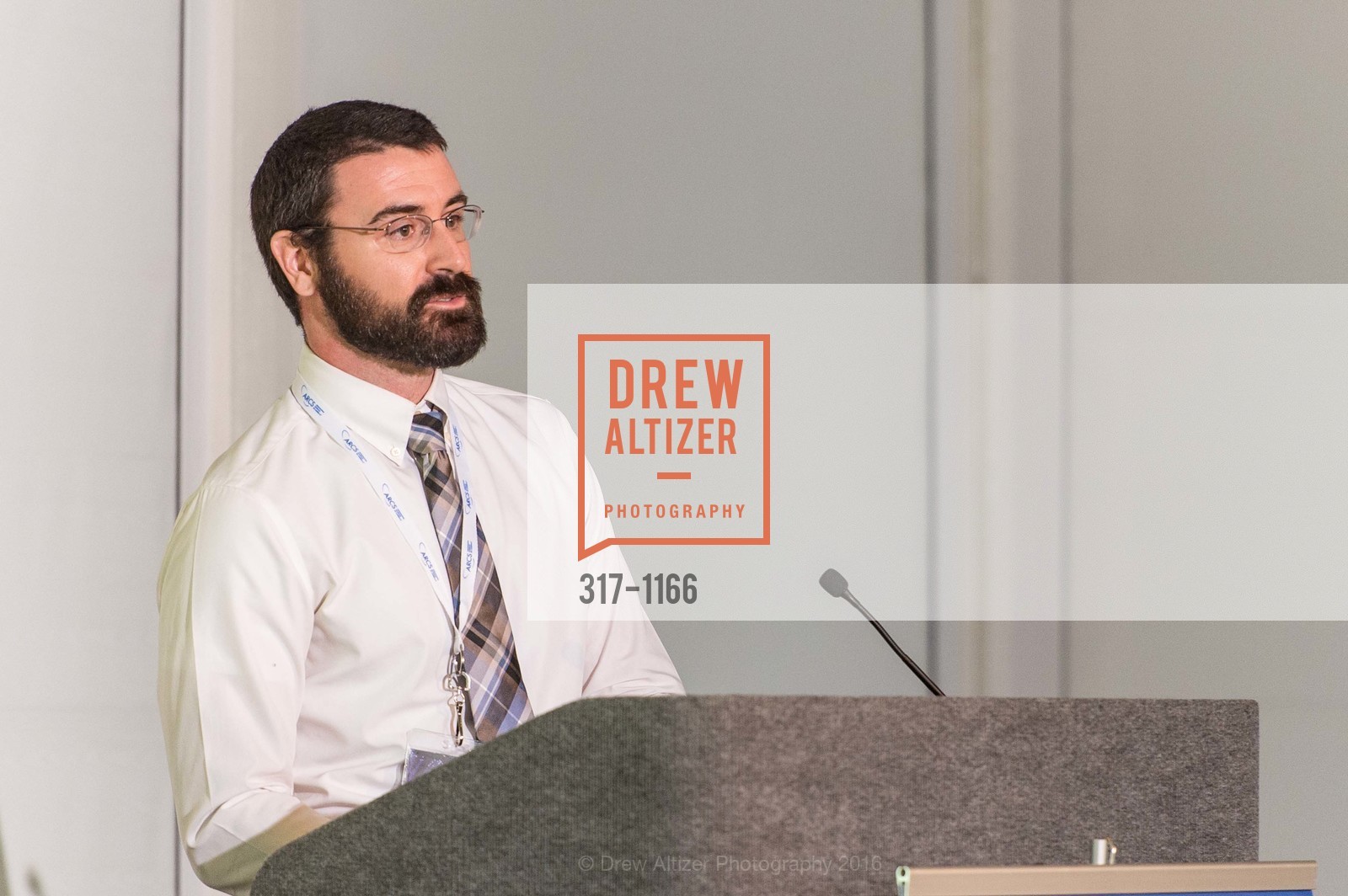 Steven Kubiski, ARCS Foundation Scholar Symposium, Quadrus Conference Center. 2400 Sand Hill Road, May 3rd, 2016, Photo #317-1166 Steven Kubiski, Photo #317-1166