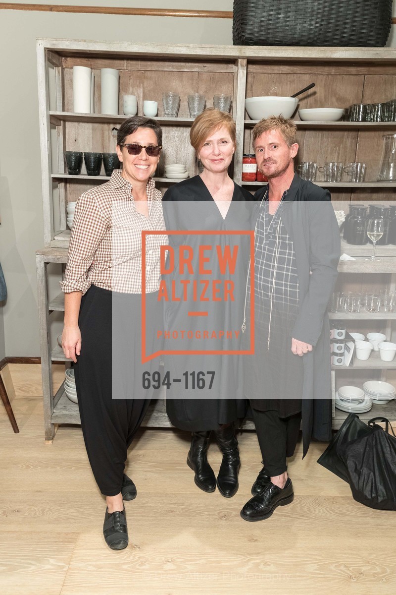 Jen Chaiken, Sam Hamilton, Matt Dick, goop MKRT San Francisco Grand Opening Cocktail Party, goop. 140 Maiden Lane, Photo #694-1167 Jen Chaiken, Sam Hamilton, Matt Dick, Photo #694-1167