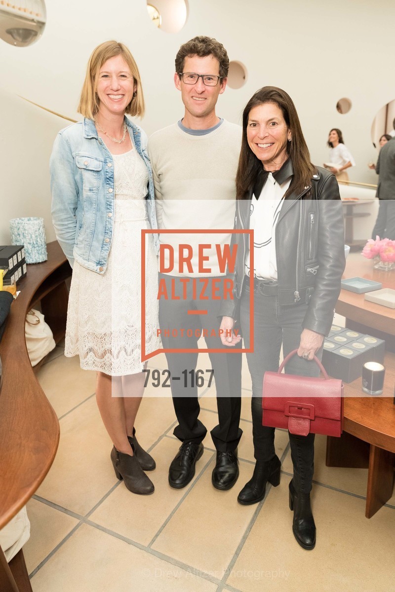Caroline Silverstein, Aaron Silverstein, Susan Swig, goop MKRT San Francisco Grand Opening Cocktail Party, goop. 140 Maiden Lane, Photo #792-1167 Caroline Silverstein, Aaron Silverstein, Susan Swig, Photo #792-1167