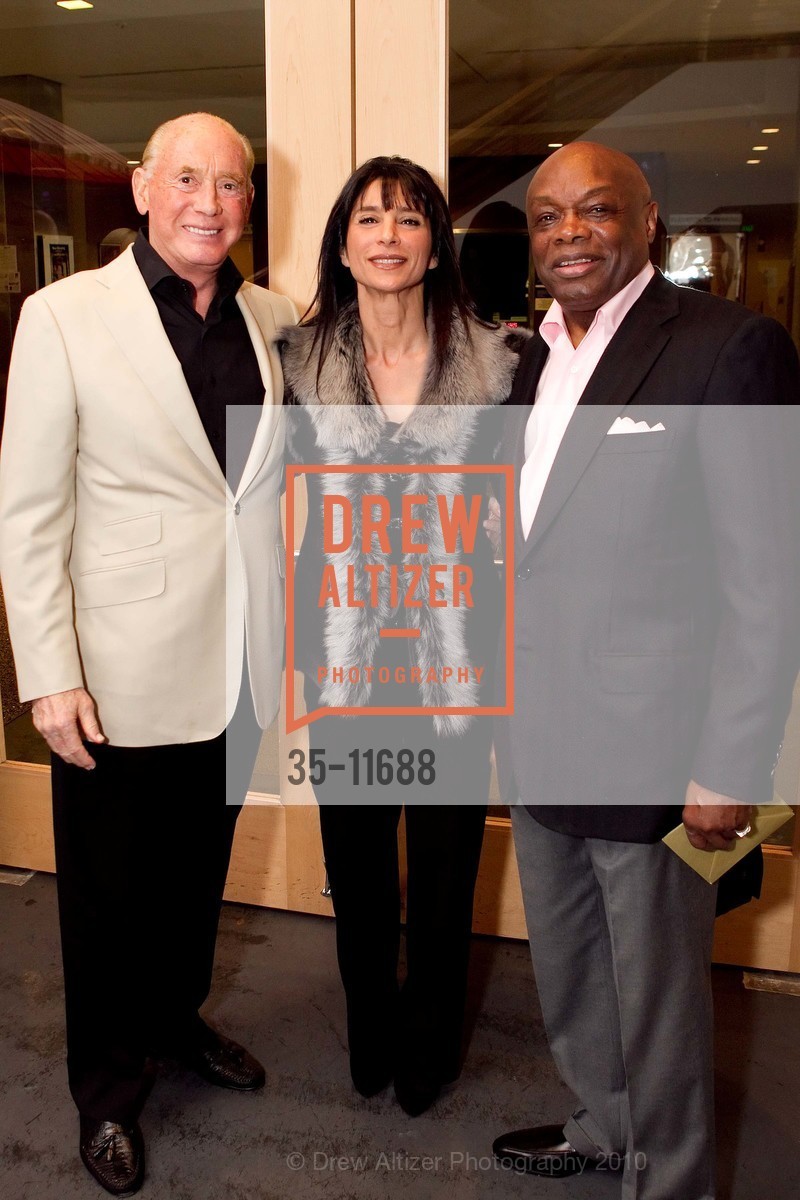 Ron Cowan, Shahla Cowan, Willie Brown, WILLIE BROWN Celebrates His Birthday With Friends At Yoshi's, US, March 21st, 2010, Photo #35-11688 Ron Cowan, Shahla Cowan, Willie Brown, Photo #35-11688