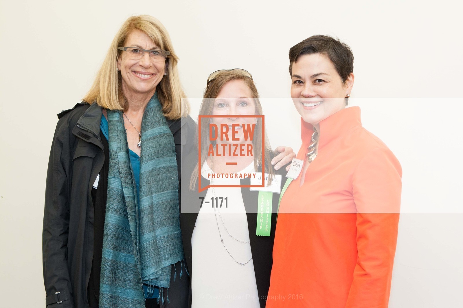 Nancy Strachan West, Jane Cote-Cook, Sheila Schroeder, Center for Reproductive Rights Benefit, Presidio Observation Post, May 3rd, 2016, Photo #7-1171 Nancy Strachan West, Jane Cote-Cook, Sheila Schroeder, Photo #7-1171