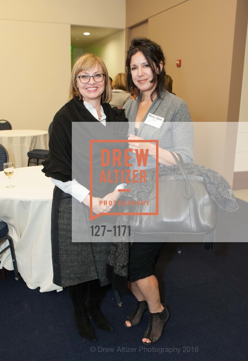 Marcia Skall, Mary Jane Elliott, Center for Reproductive Rights Benefit, Presidio Observation Post, May 3rd, 2016, Photo #127-1171 Marcia Skall, Mary Jane Elliott, Photo #127-1171