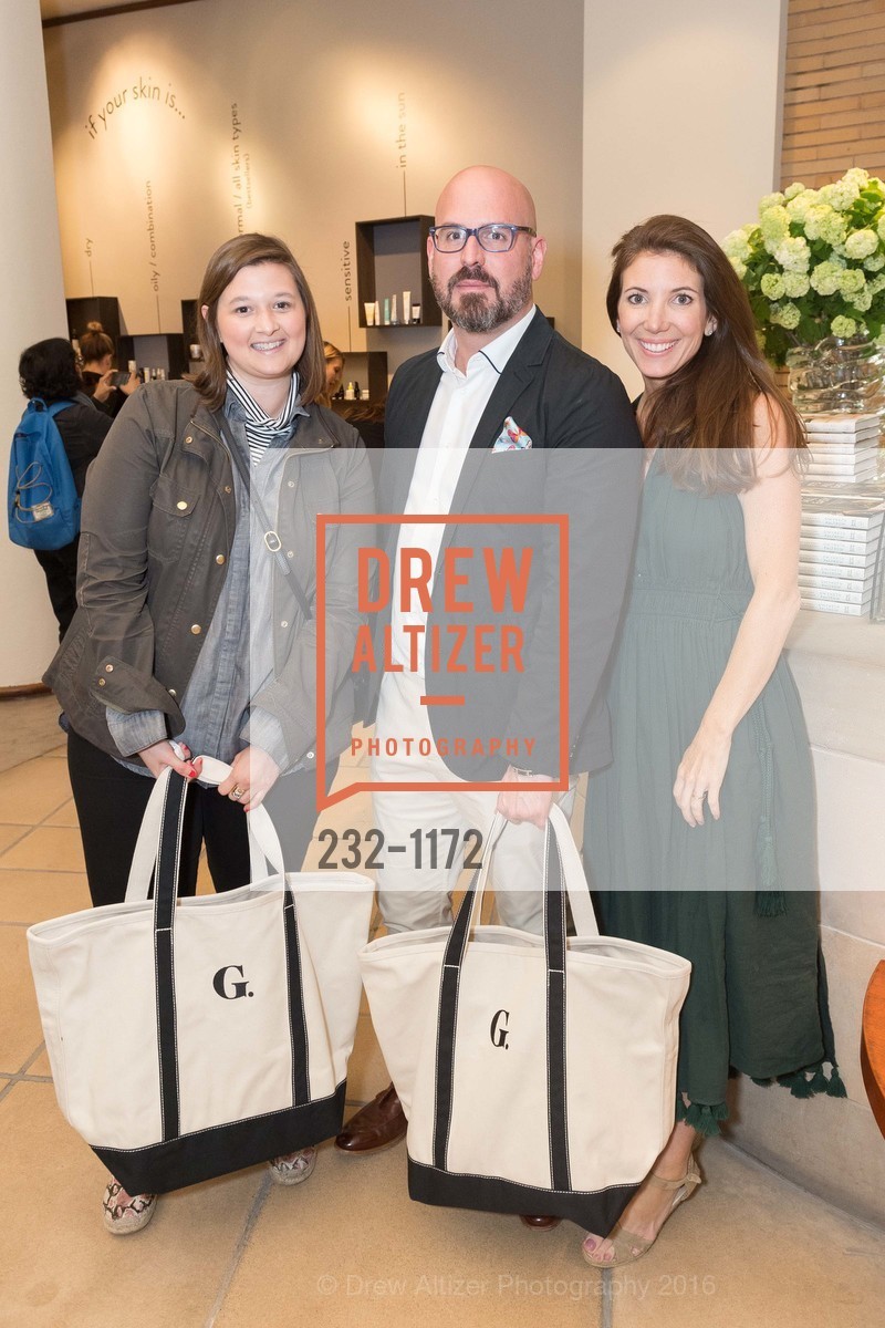 Elizabeth Sturdig, Andres Sosa, Kimberly Kreuzberg, San Francisco's goop Pop Launch Media Event, 140 Maiden Lane. 140 Maiden Lane, May 5th, 2016, Photo #232-1172 Elizabeth Sturdig, Andres Sosa, Kimberly Kreuzberg, Photo #232-1172