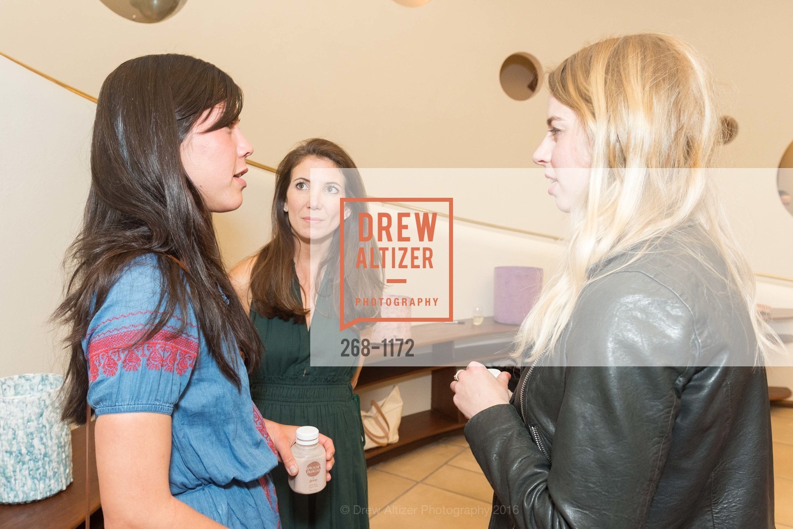 Liz Cebron, Kimberly Kreuzberg, Ellie Whiteford, San Francisco's goop Pop Launch Media Event, 140 Maiden Lane. 140 Maiden Lane, May 5th, 2016, Photo #268-1172 Liz Cebron, Kimberly Kreuzberg, Ellie Whiteford, Photo #268-1172