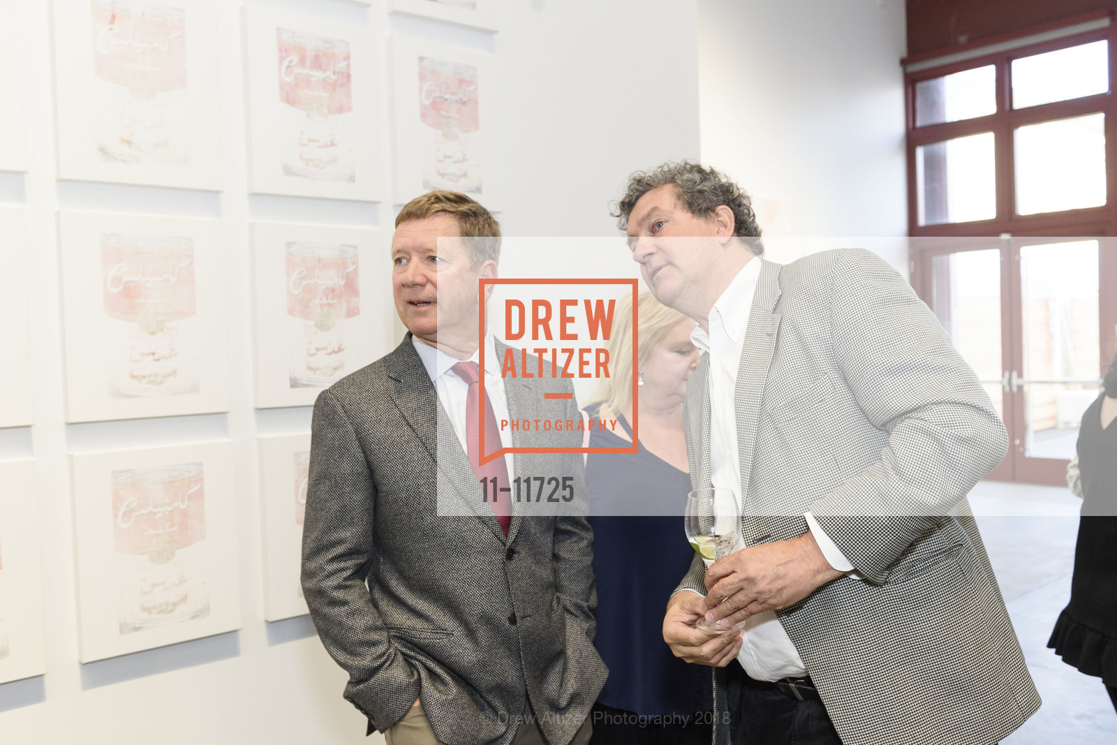 Marcel Houtzager, Gordon Knox, San Francisco Art Institute's MFA Exhibition Vernissage 2018, SFAI Fort Mason Campus. Pier 2, Fort Mason, May 10th, 2018, Photo #11-11725 Marcel Houtzager, Gordon Knox, Photo #11-11725