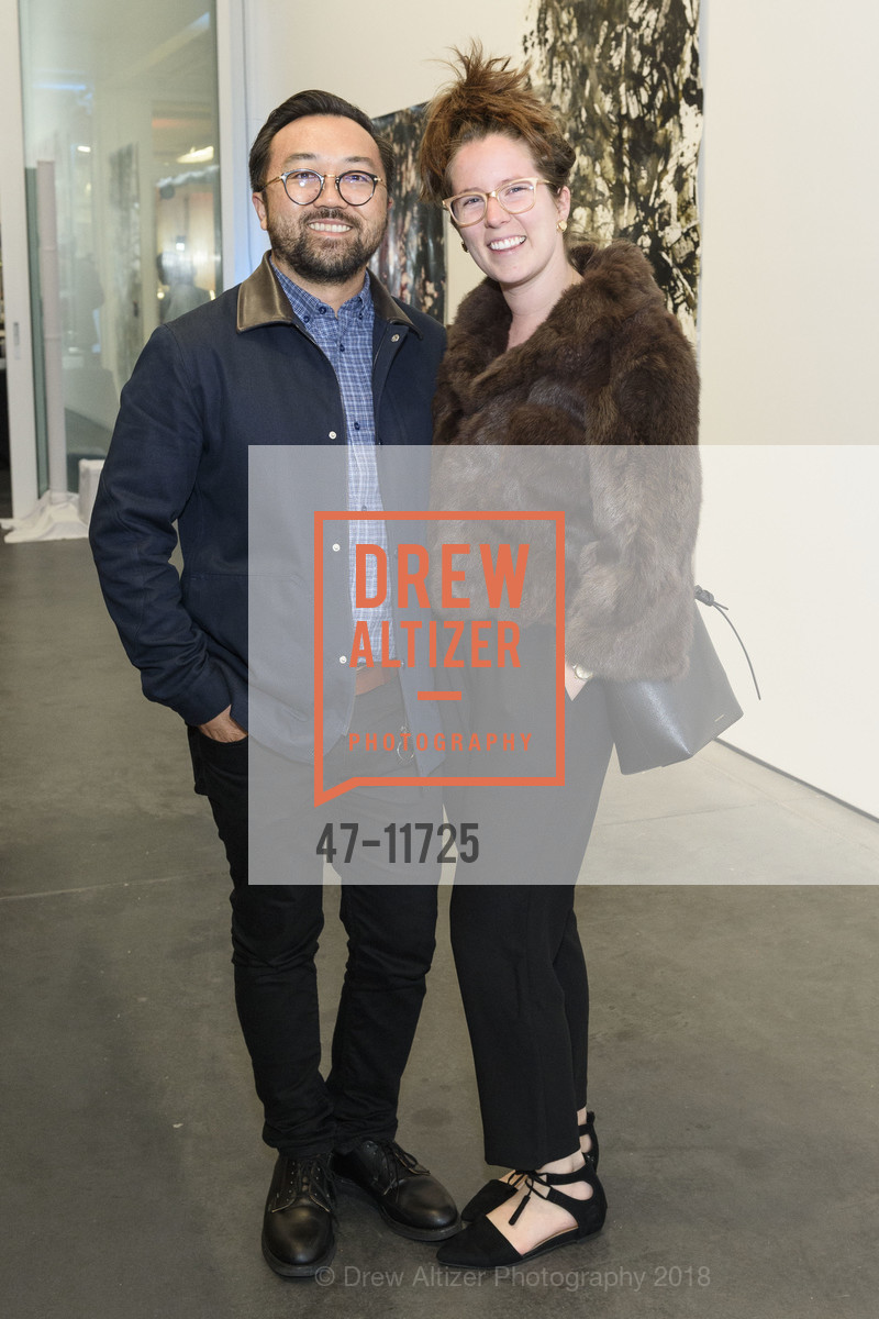 Kevin Liu, Lindsay Liu, San Francisco Art Institute's MFA Exhibition Vernissage 2018, SFAI Fort Mason Campus. Pier 2, Fort Mason, May 10th, 2018, Photo #47-11725 Kevin Liu, Lindsay Liu, Photo #47-11725