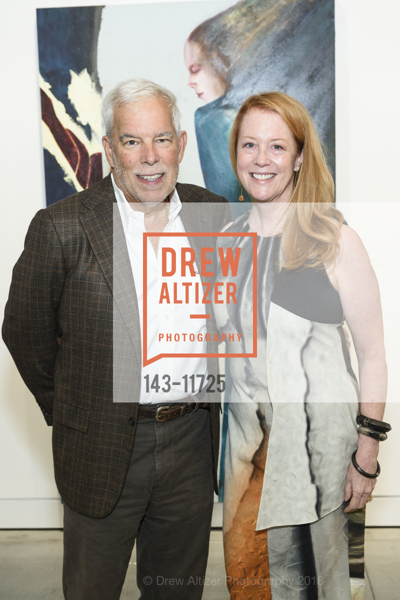 Matt Brooks, Pam Rorke Levy, San Francisco Art Institute's MFA Exhibition Vernissage 2018, SFAI Fort Mason Campus. Pier 2, Fort Mason, May 10th, 2018, Photo #143-11725 Matt Brooks, Pam Rorke Levy, Photo #143-11725