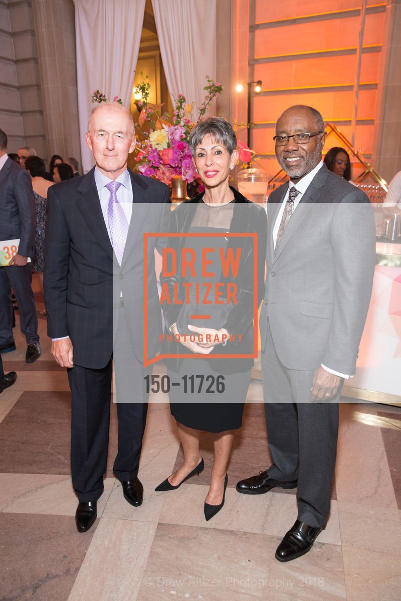 Patrick Steele, Linda Steele, Marvin O'Quinn, Humankindness Gala 2018, San Francisco City Hall. 1 Dr Carlton B Goodlett Pl, May 10th, 2018, Photo #150-11726 Patrick Steele, Linda Steele, Marvin O'Quinn, Photo #150-11726