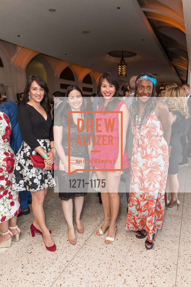 Melissa Santos, Tina Robertson, Elisa Stad, Kadiji Ellis, 2016 Tipping Point Benefit, Bill Graham Civic Auditorium, Photo #1271-1175 Melissa Santos, Tina Robertson, Elisa Stad, Kadiji Ellis, Photo #1271-1175